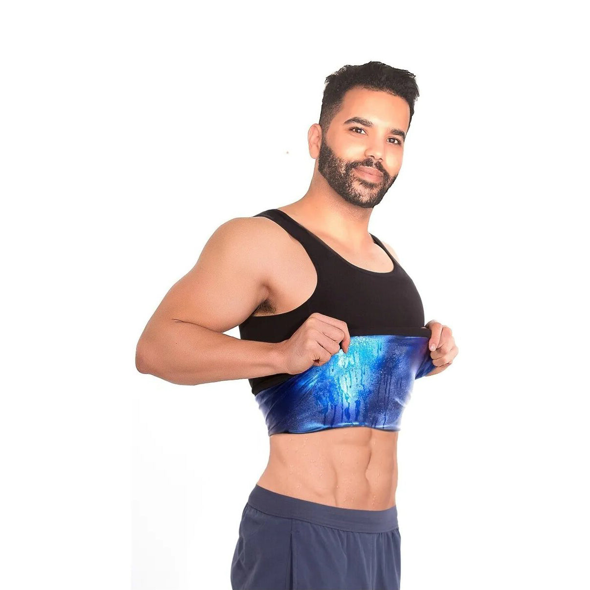 Faja Camisilla Osmotex Azul Para Hombre