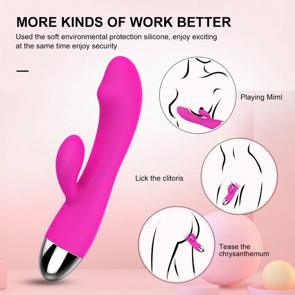 Vibrador doble estimulación