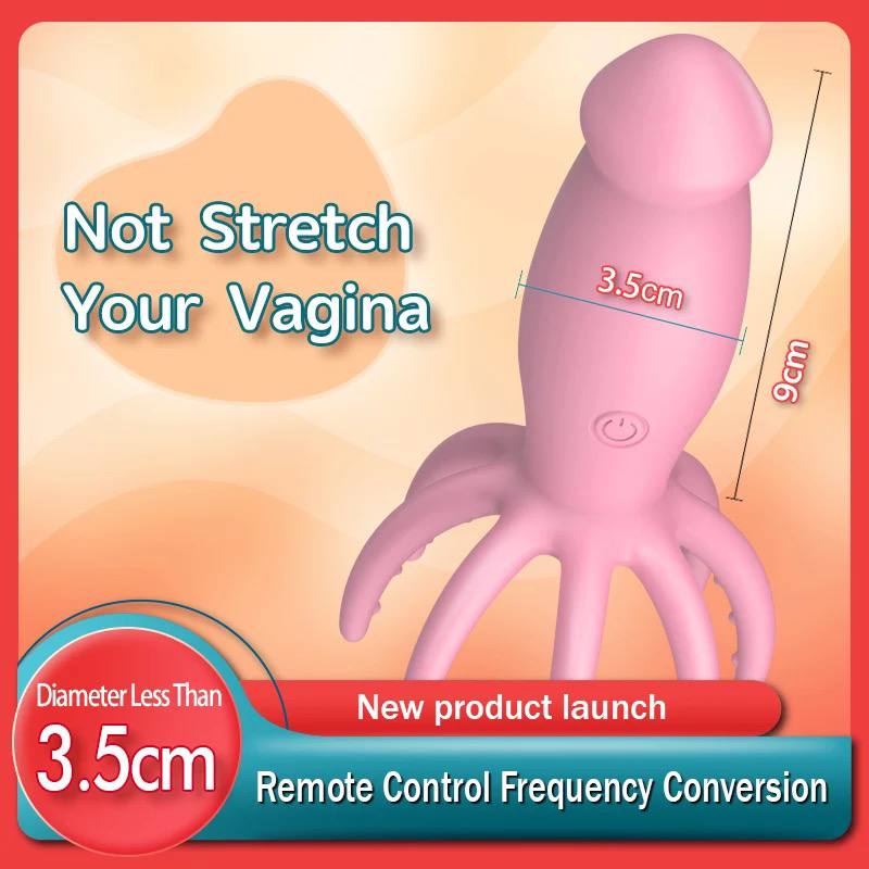 Vibrador pulpo a control remoto inalambrico