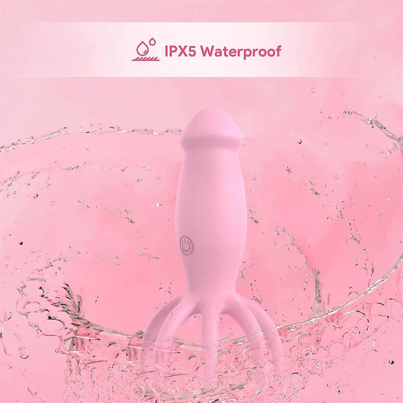 Vibrador pulpo a control remoto inalambrico