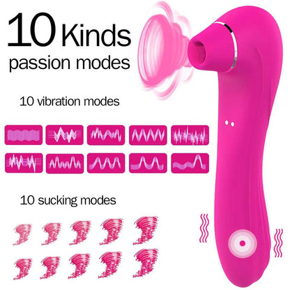 Vibrador succionador pro