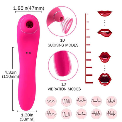 Vibrador succionador pro