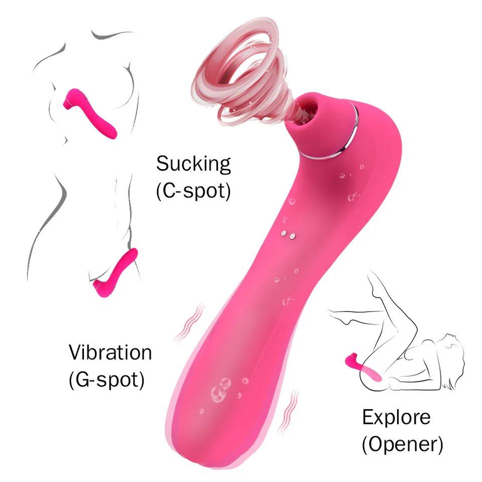 Vibrador succionador pro