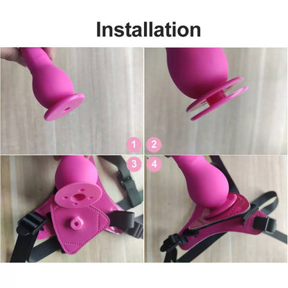 Consolador vibrador flexible