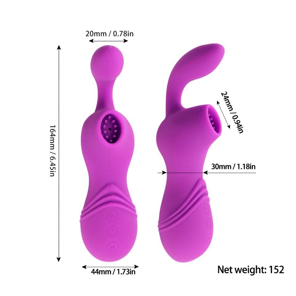 Vibrador succionador