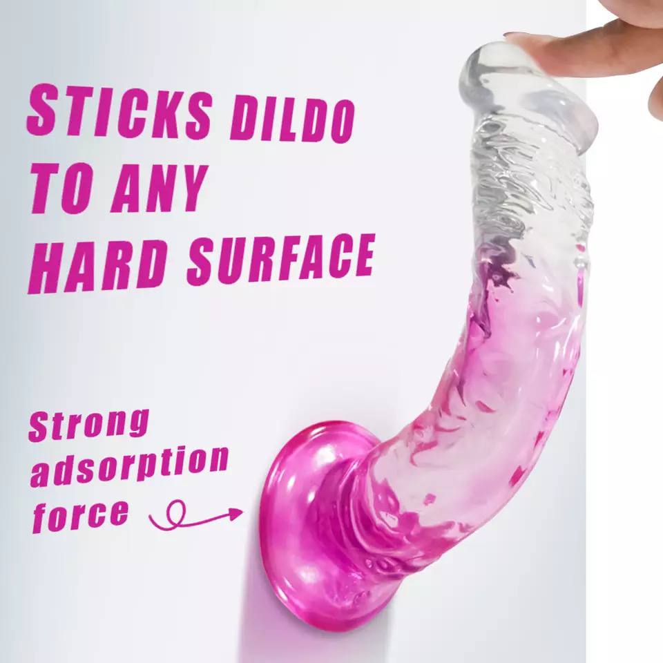 Dildo realista siliconado