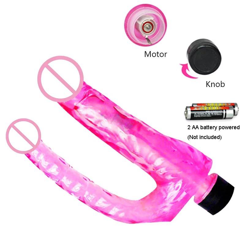 Vibrador doble penetración